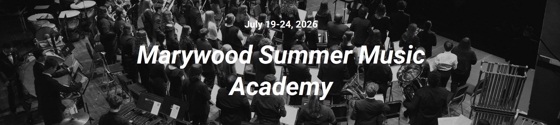 Kkcw Marywood - Marywood University Summer Music Academy - July 19-24, 2026