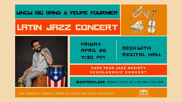 UNCW Arts | Ticketing - UNCW Big Band Concert - Cape Fear Jazz Society ...