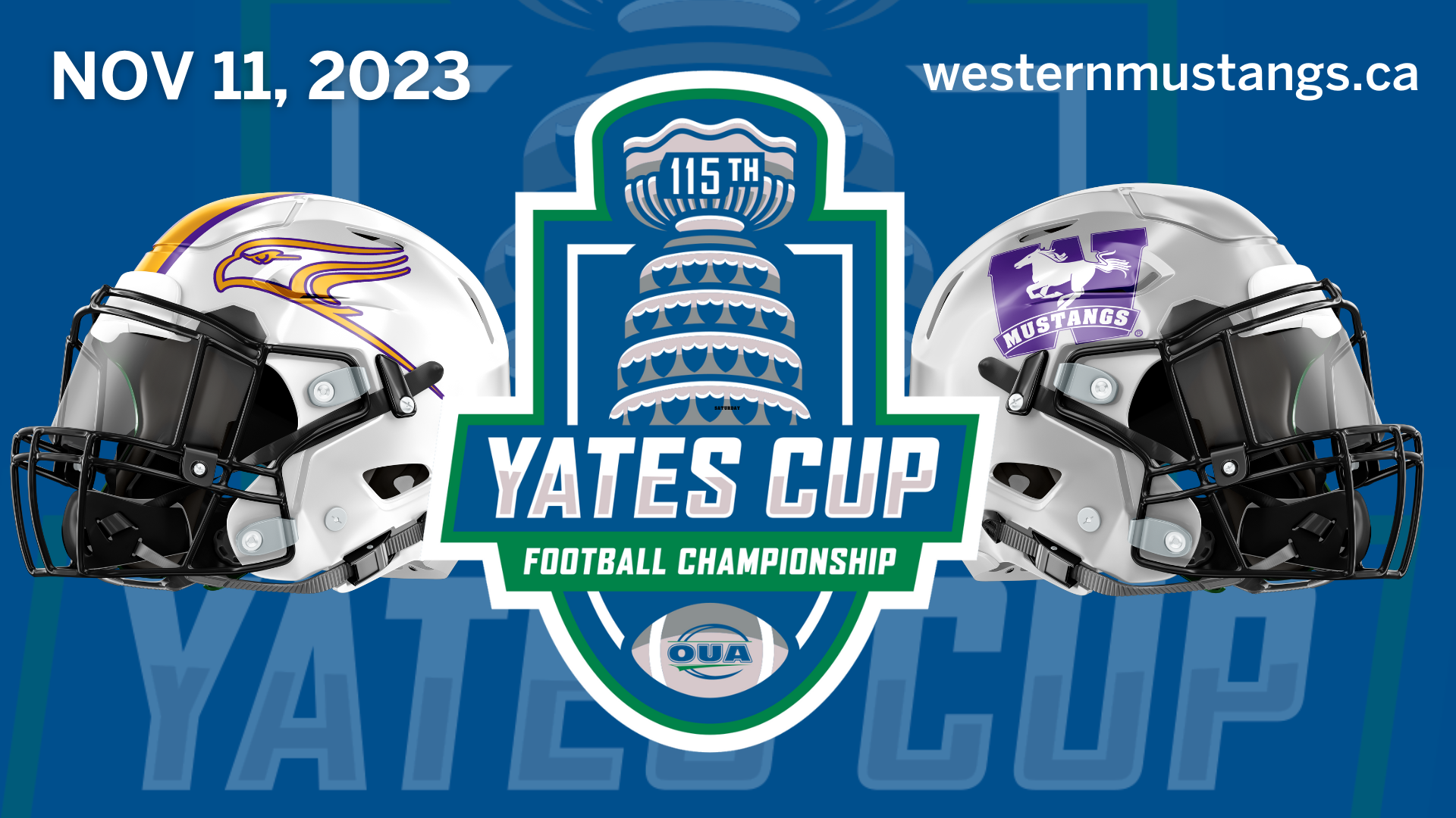 Westernmustangs Western vs. Laurier (2023 Yates Cup)