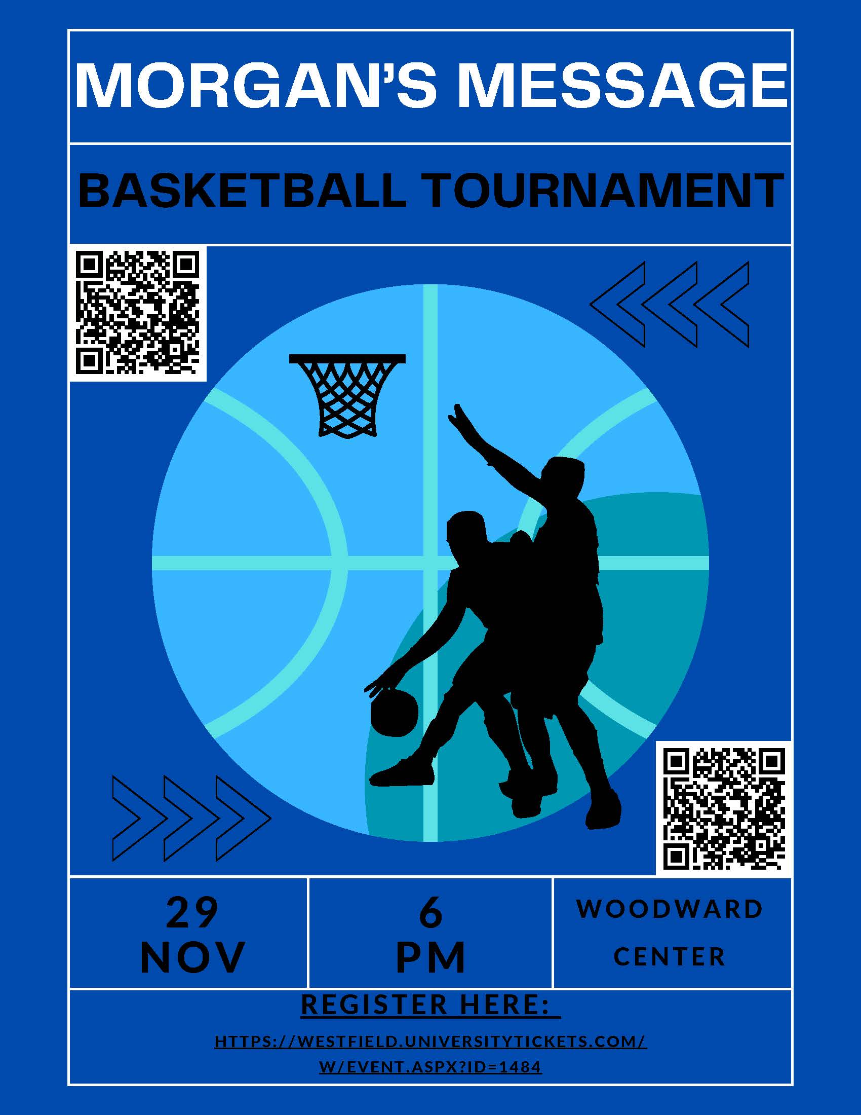 Westfield State University Ticketing Message 5v5